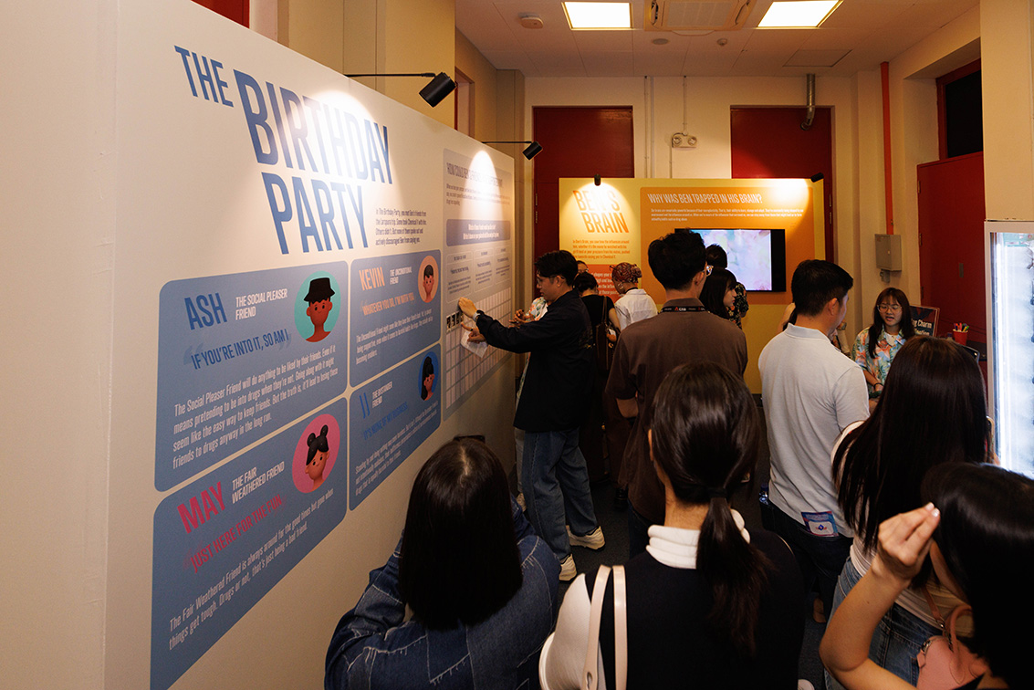 Ogilvy Singapore and Central Narcotics Bureau use escape rooms to teach youth to reject drugs
