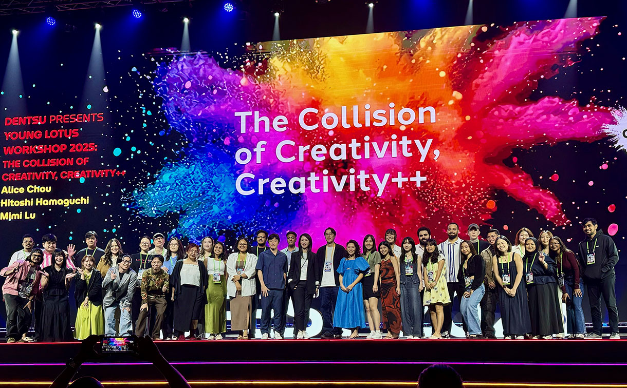 Dentsu Redder Vietnam team Dat Nguyen Thanh and Dung Cao win Young Lotus competition
