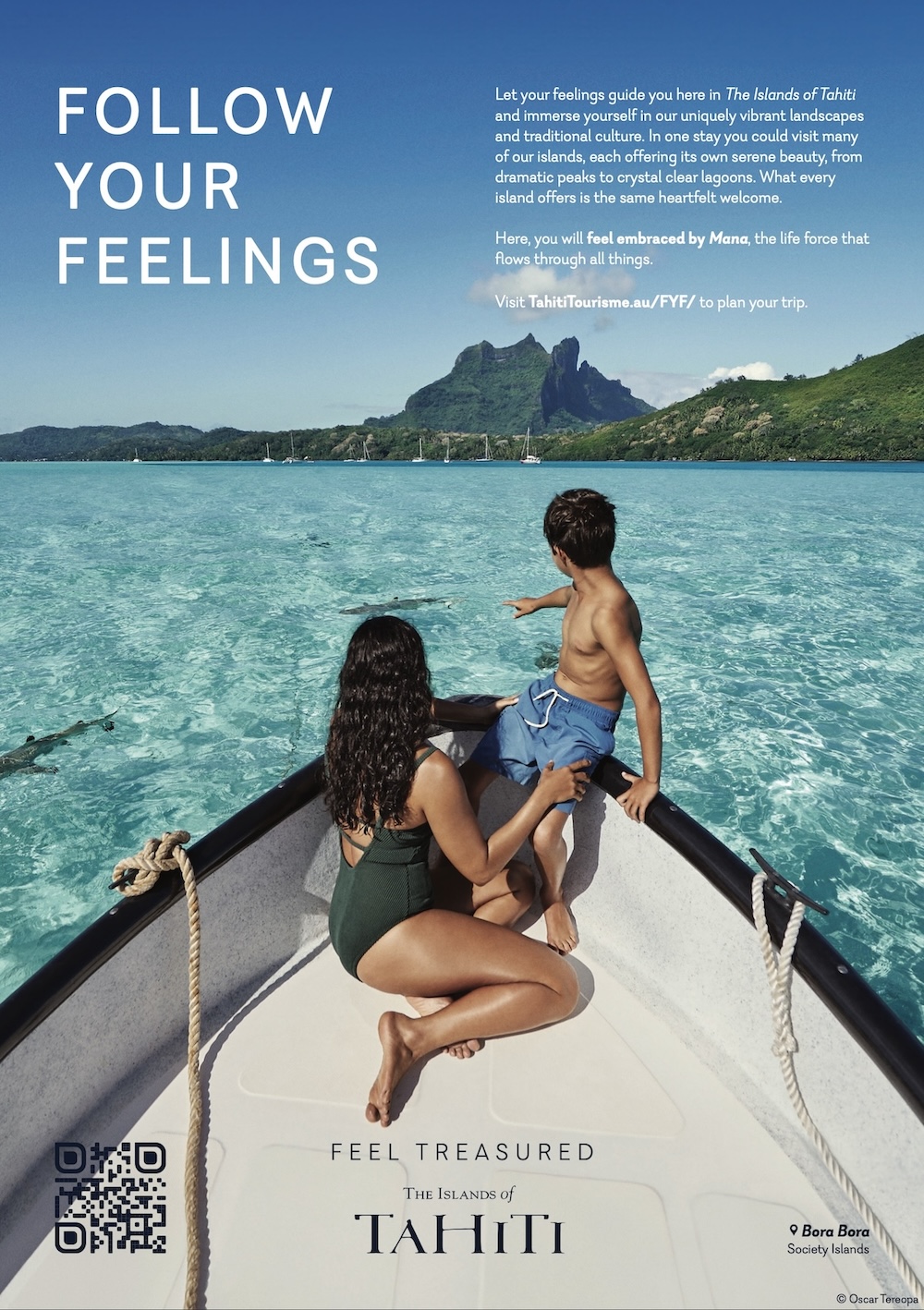 Travellers invited to ‘Follow Your Feelings’ in new campaign from Tahiti Tourisme via Circul8