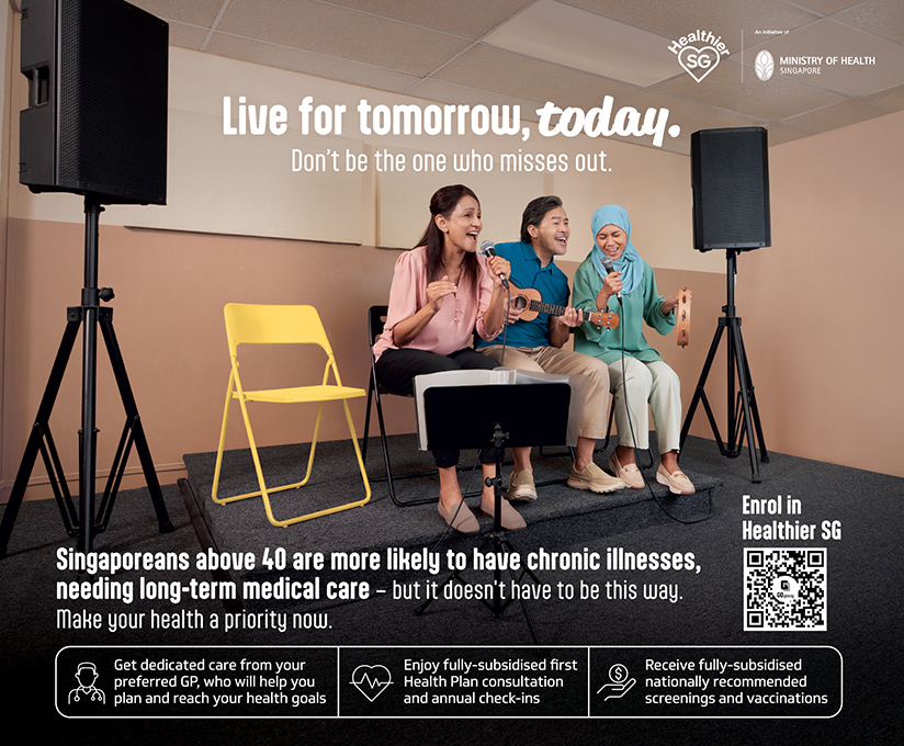 Singapore’s Ministry of Health encourages Singaporeans to “Live for Tomorrow, Today” via new Dentsu Creative integrated campaign
