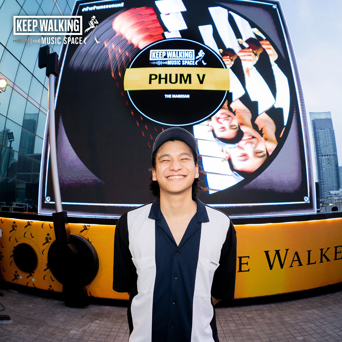 Johnnie Walker + Fungjai team up with YOUNGSTER BKK to launch #KeepWalkingMusicSpace