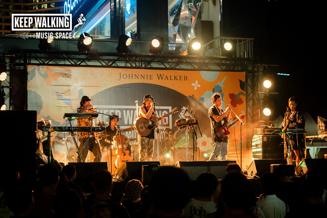 Johnnie Walker + Fungjai team up with YOUNGSTER BKK to launch #KeepWalkingMusicSpace