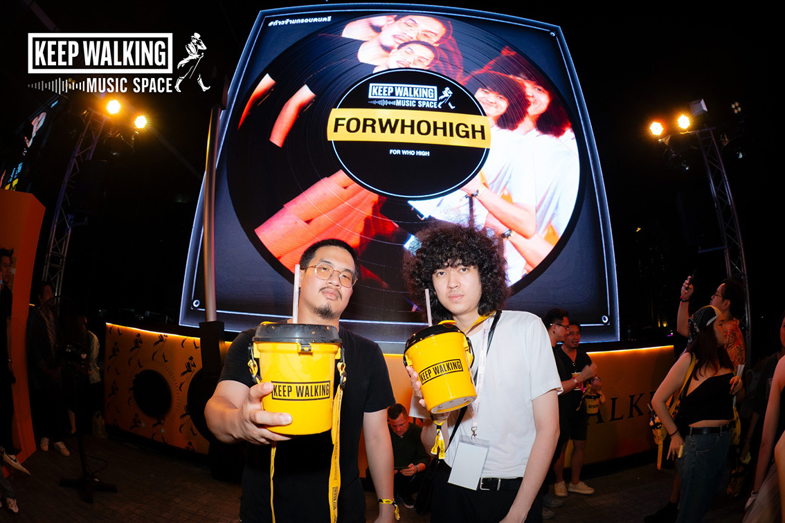 Johnnie Walker + Fungjai team up with YOUNGSTER BKK to launch #KeepWalkingMusicSpace