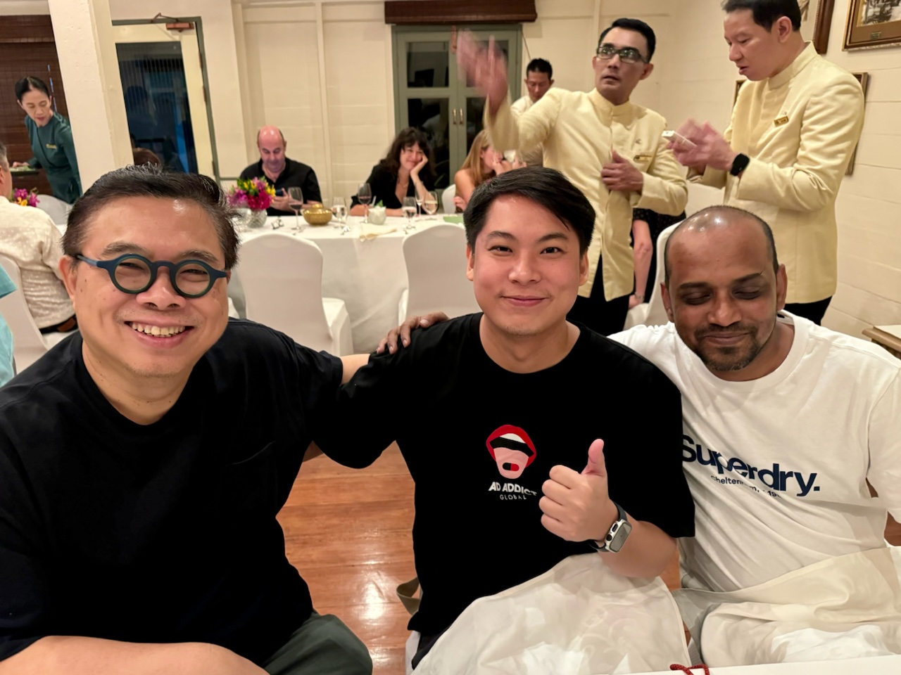 London International Awards entertain Bangkok guests over dinner at Baan Phraya restaurant