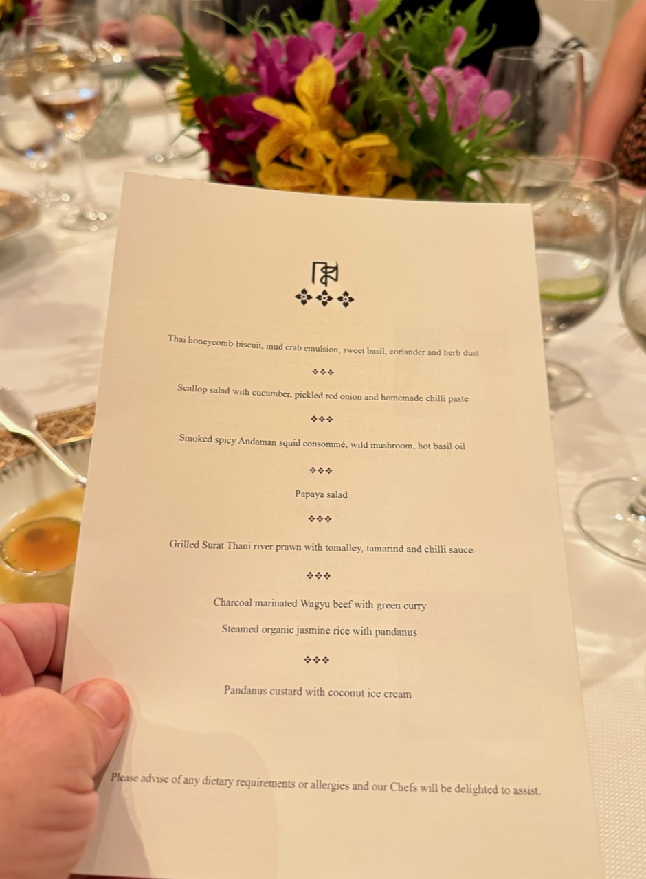 London International Awards entertain Bangkok guests over dinner at Baan Phraya restaurant