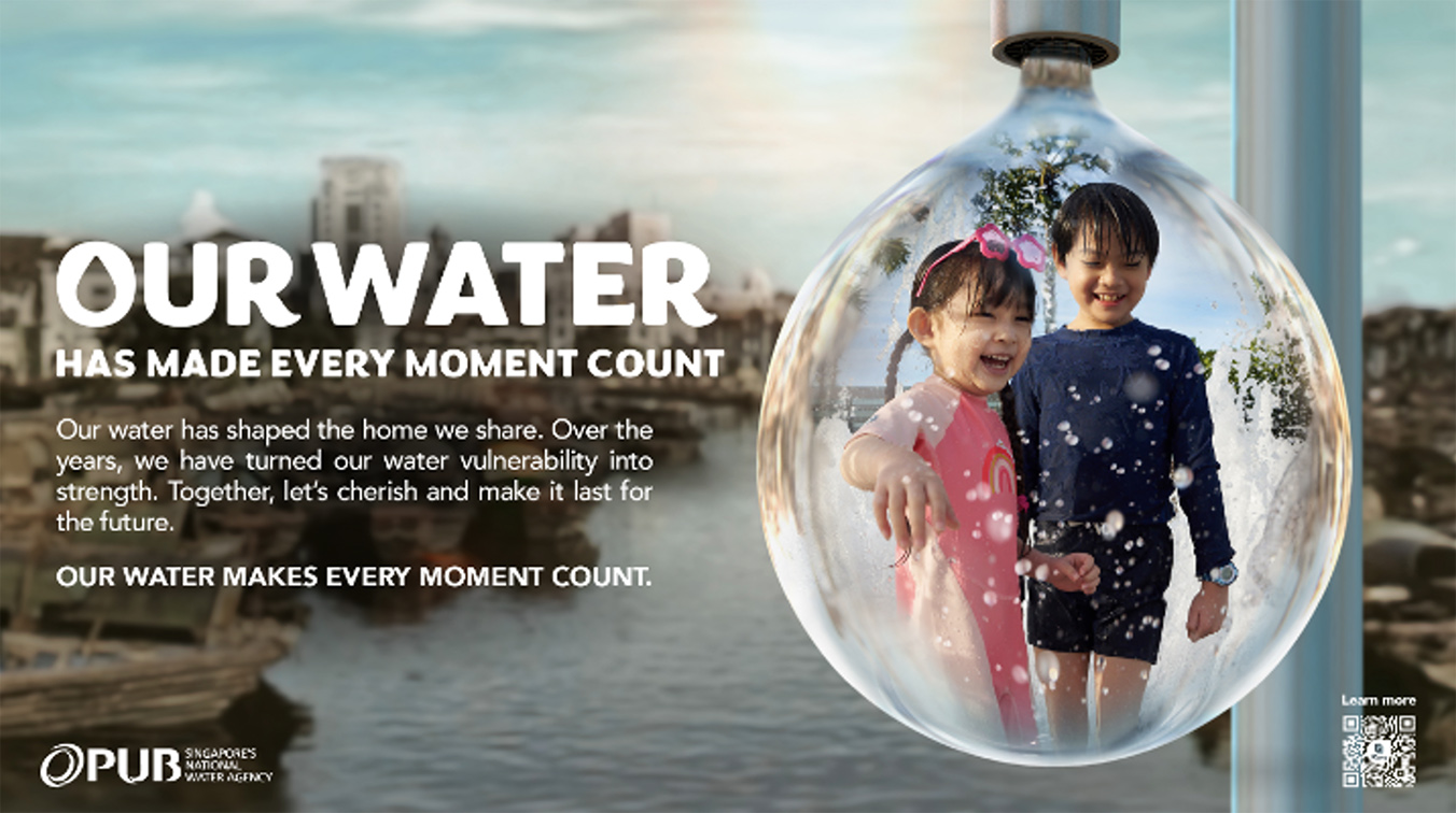 PUB unveils annual water conservation campaign created via Grey Singapore