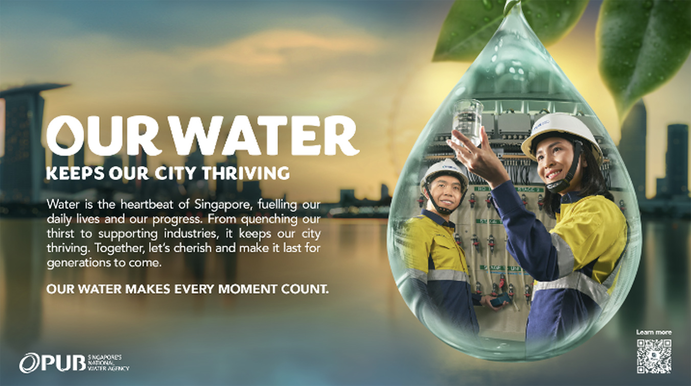 PUB unveils annual water conservation campaign created via Grey Singapore