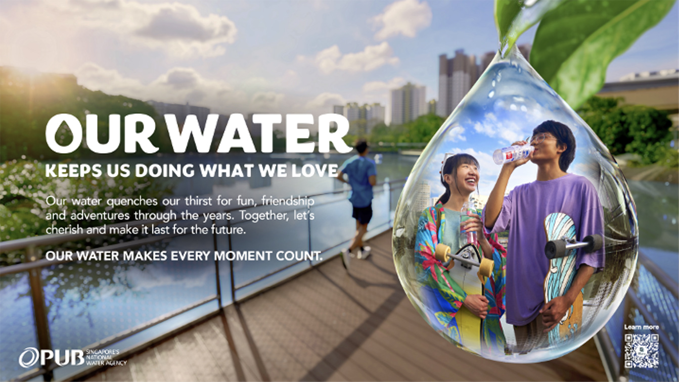 PUB unveils annual water conservation campaign created via Grey Singapore