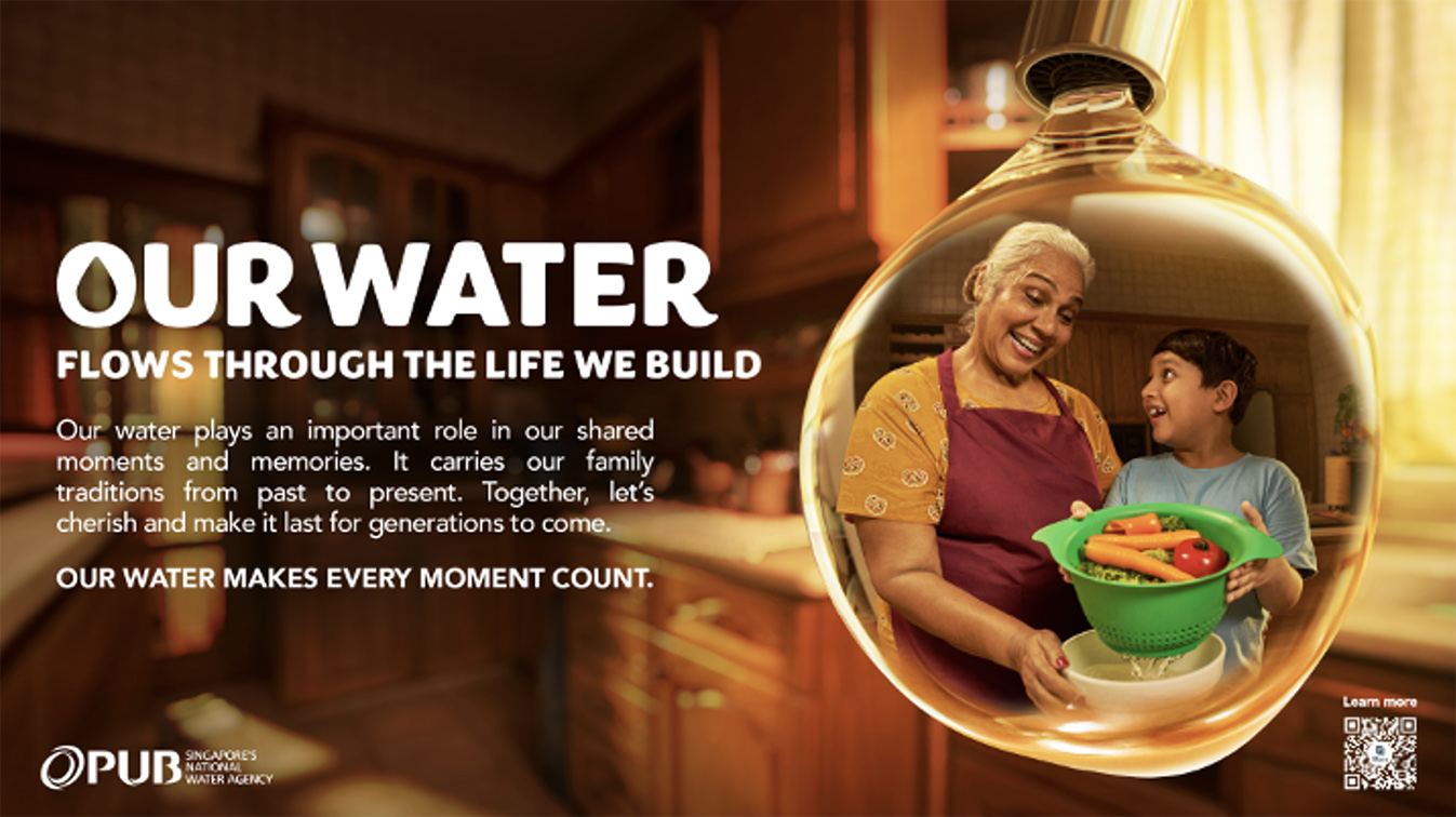PUB unveils annual water conservation campaign created via Grey Singapore