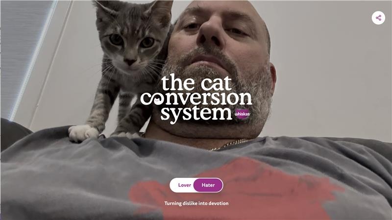 WHISKAS turns ‘cat haters’ into ‘cat lovers’ in bold new adoption campaign via CHEP Network, AMV BBDO London + EssenceMediacom