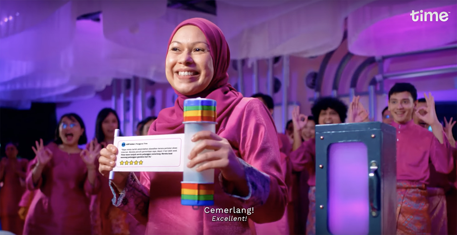Time Internet turns Raya feedback into action with festive spot via Fishermen Integrated