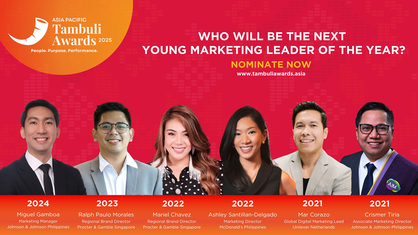 APAC Tambuli Awards opens nominations for Young Marketing Leader of the Year