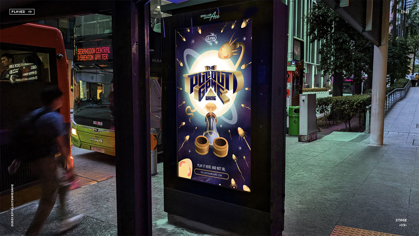 BLKJ Havas releases interactive game with Durex proving why pulling out is a game over strategy