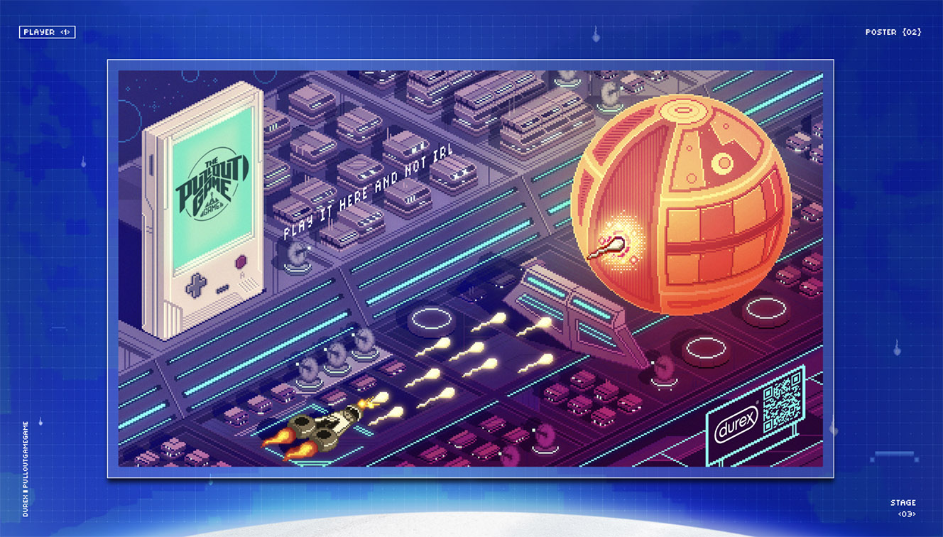 BLKJ Havas releases interactive game with Durex proving why pulling out is a game over strategy
