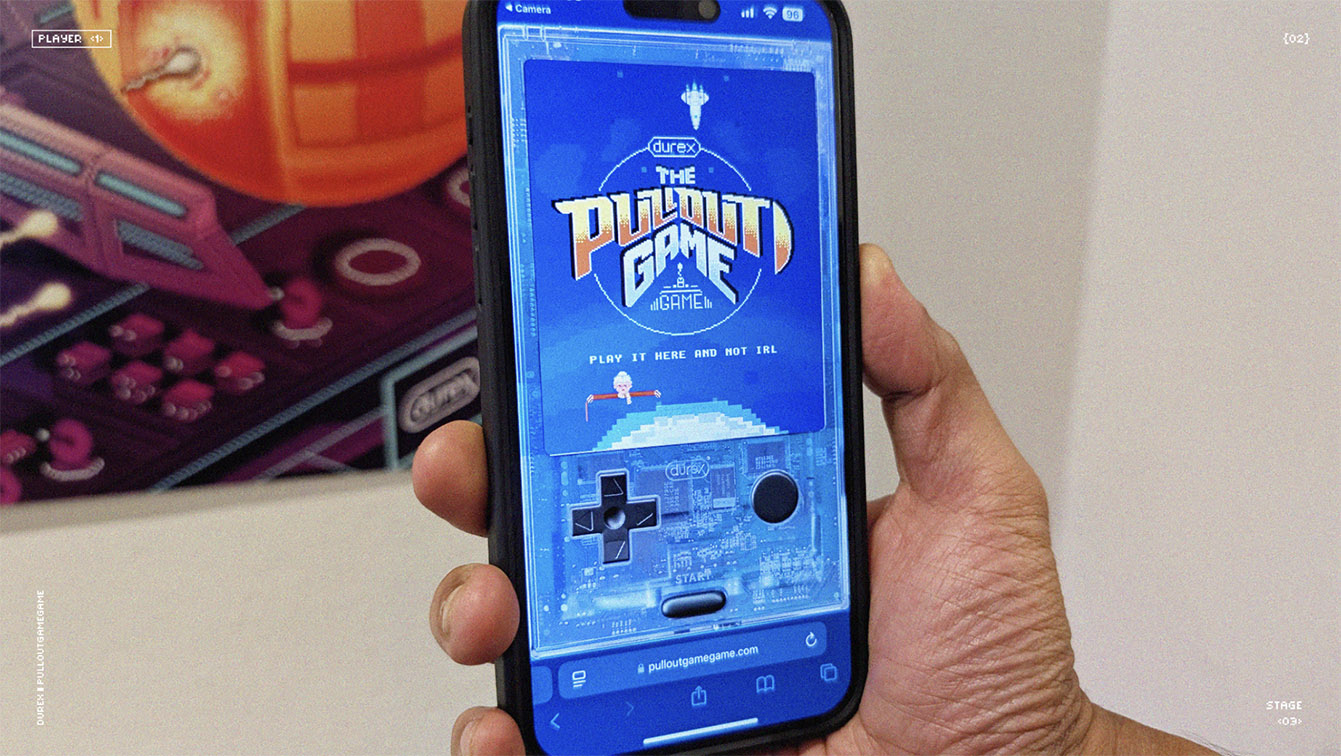 BLKJ Havas releases interactive game with Durex proving why pulling out is a game over strategy