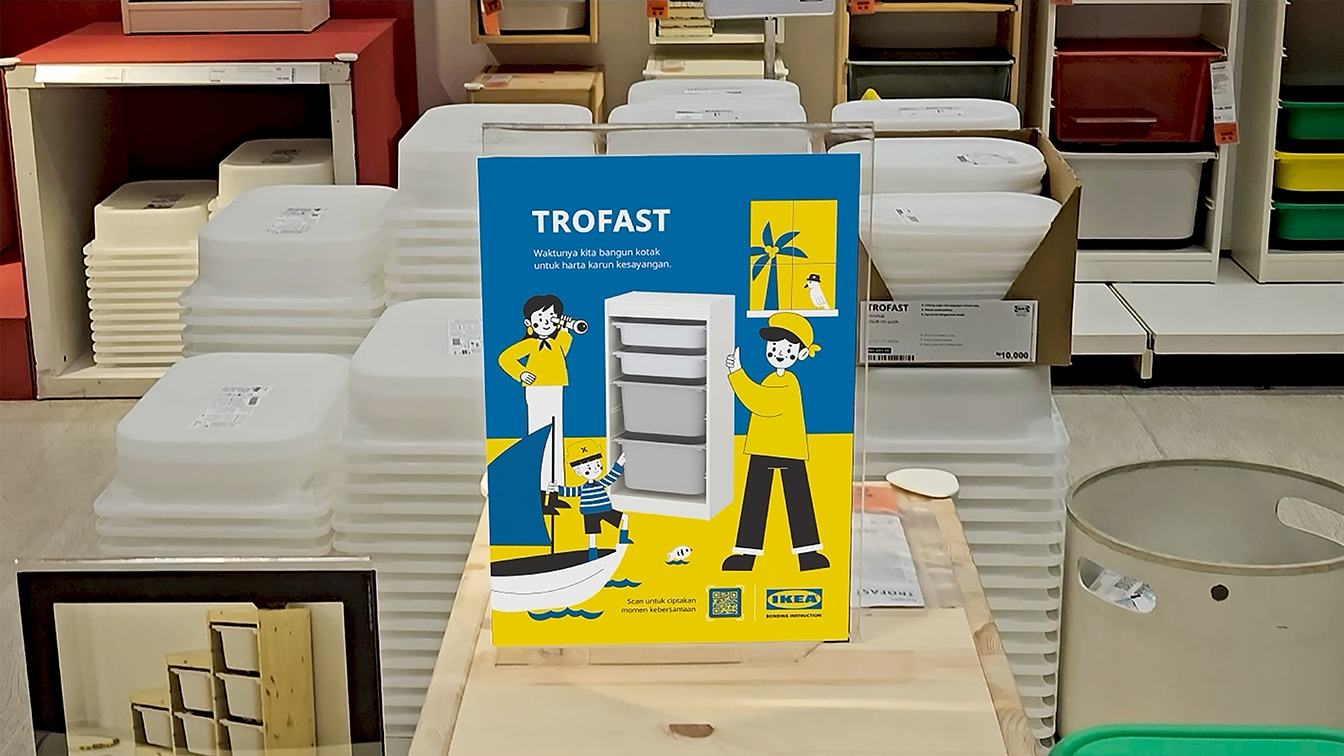 Dentsu Indonesia’s ‘Bonding Instruction’ for IKEA manual turns furniture into a family experience