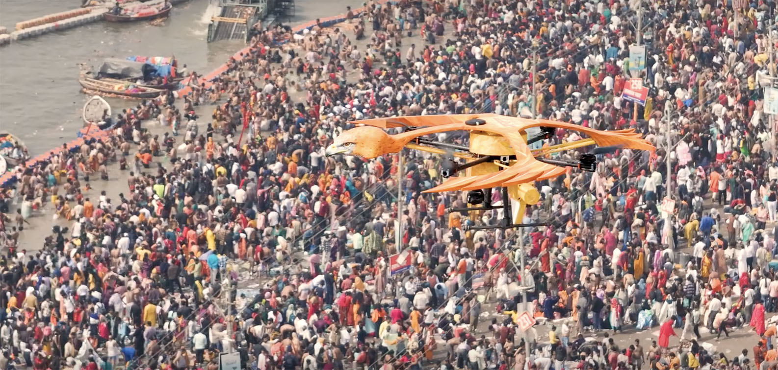 DSP Mutual Fund, Dentsu Creative India and Falco Robotics launch tech-driven child safety solution at 2025 Purna Maha Kumbh festival