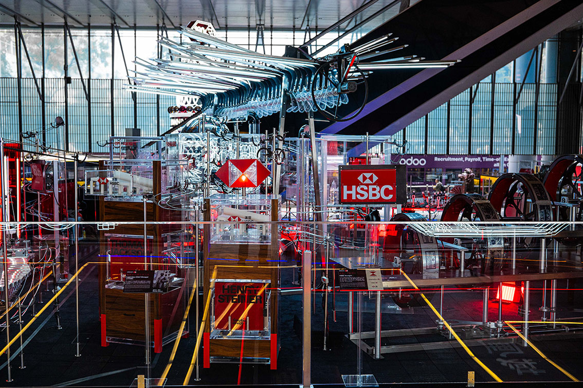 OMG Hong Kong and HSBC celebrate the bank’s 160th anniversary with Rube Goldberg campaign
