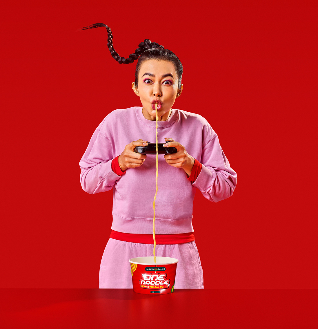 Haraku Ramen and BLKJ Havas allow gamers to eat without pausing via “The One Noodle”