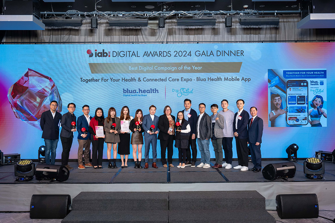 IAB HK Digital Awards 2024 celebrates Hong Kong’s best in digital marketing: DigiSalad and Bupa win top honours for AI-Powered campaign