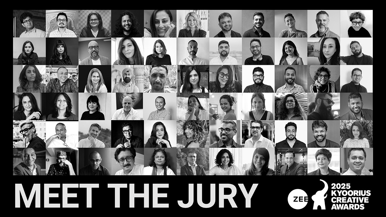 Kyoorius announces full jury line-up for the Indian 2025 Kyoorius Creative Awards