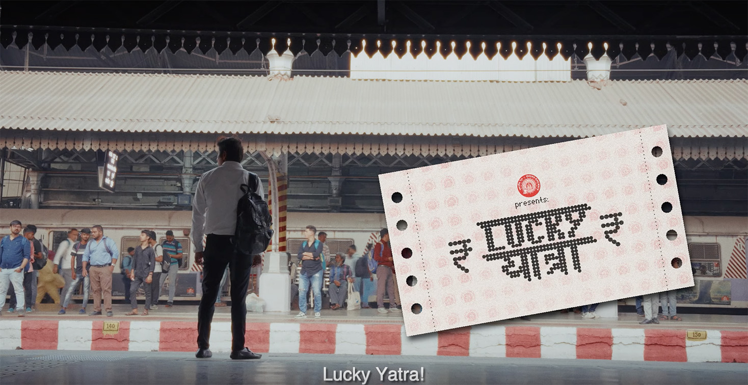 Mumbai Railways + FCB India turns train tickets into lottery tickets to boost compliance