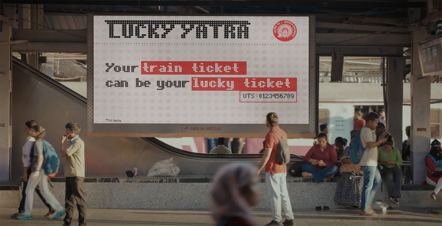 Mumbai Railways + FCB India turns train tickets into lottery tickets to boost compliance