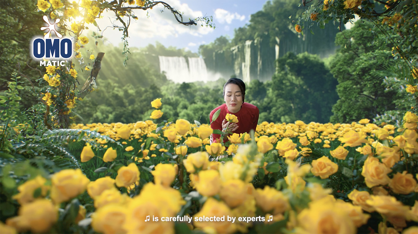 OMO transforms laundry into a floral ritual via latest MullenLowe Mishra Vietnam spot