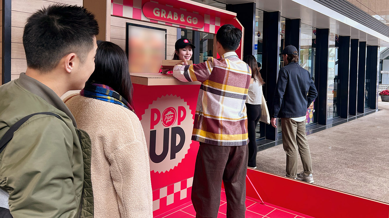 Pizza Hut partners with Edelman to hijack Hong Kong’s lunch rush with cheeky pop-up store