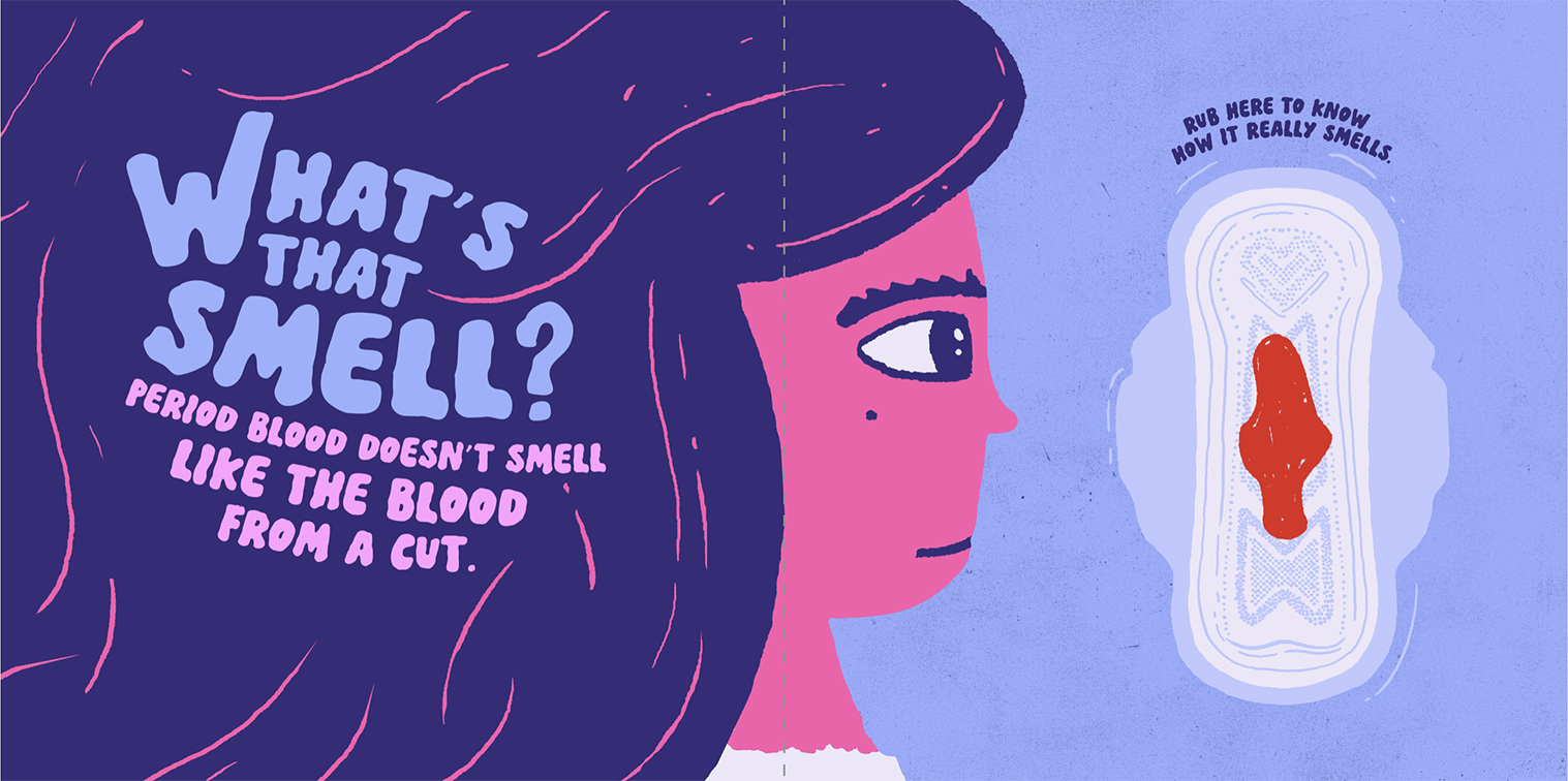 Nana and Saatchi & Saatchi ME launch tactile period guidebook for neurodivergent girls
