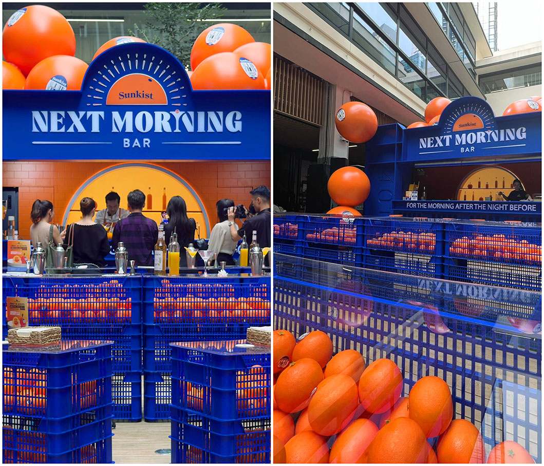 Sunkist teams up with Edelman to reclaim the morning with The Next Morning Bar in Hong Kong