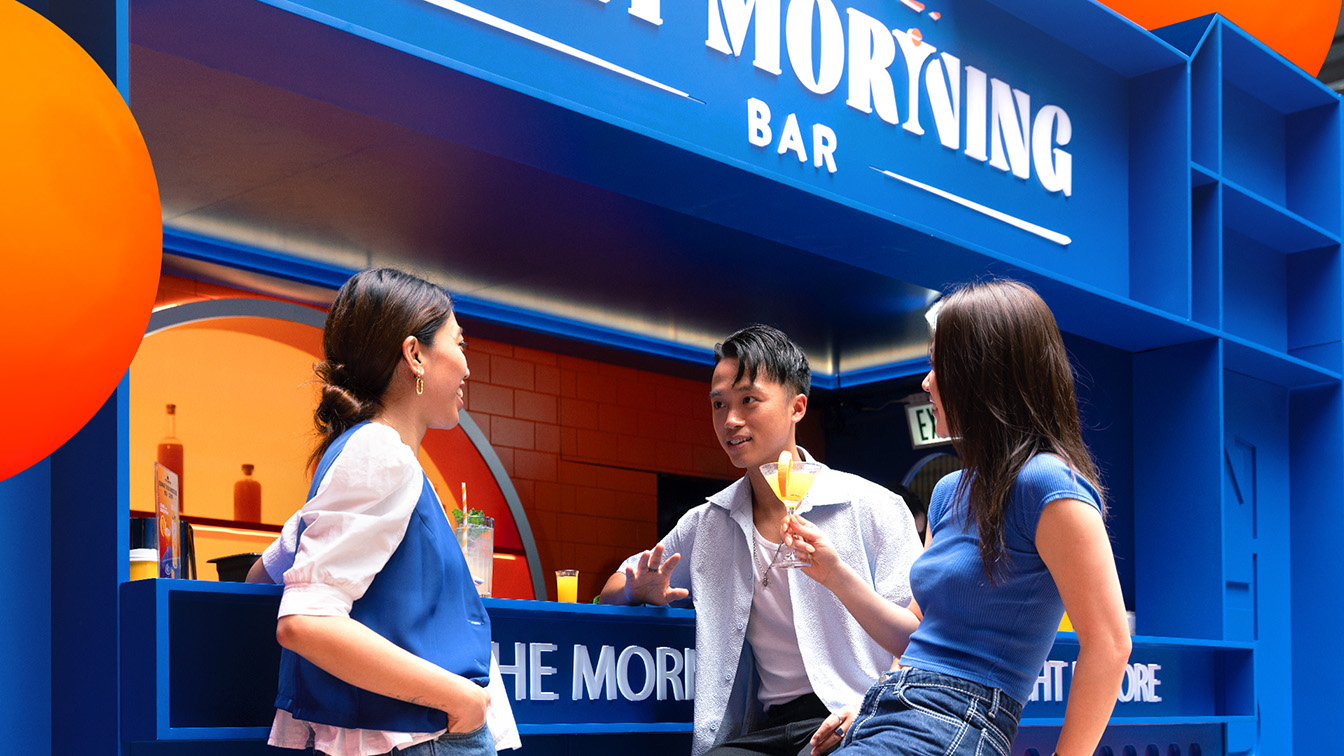 Sunkist teams up with Edelman to reclaim the morning with The Next Morning Bar in Hong Kong