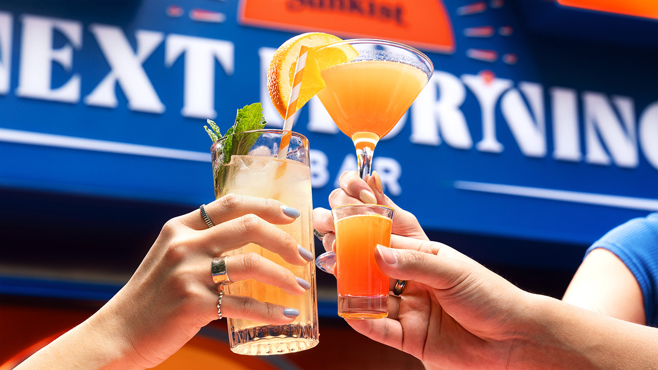 Sunkist teams up with Edelman to reclaim the morning with The Next Morning Bar in Hong Kong