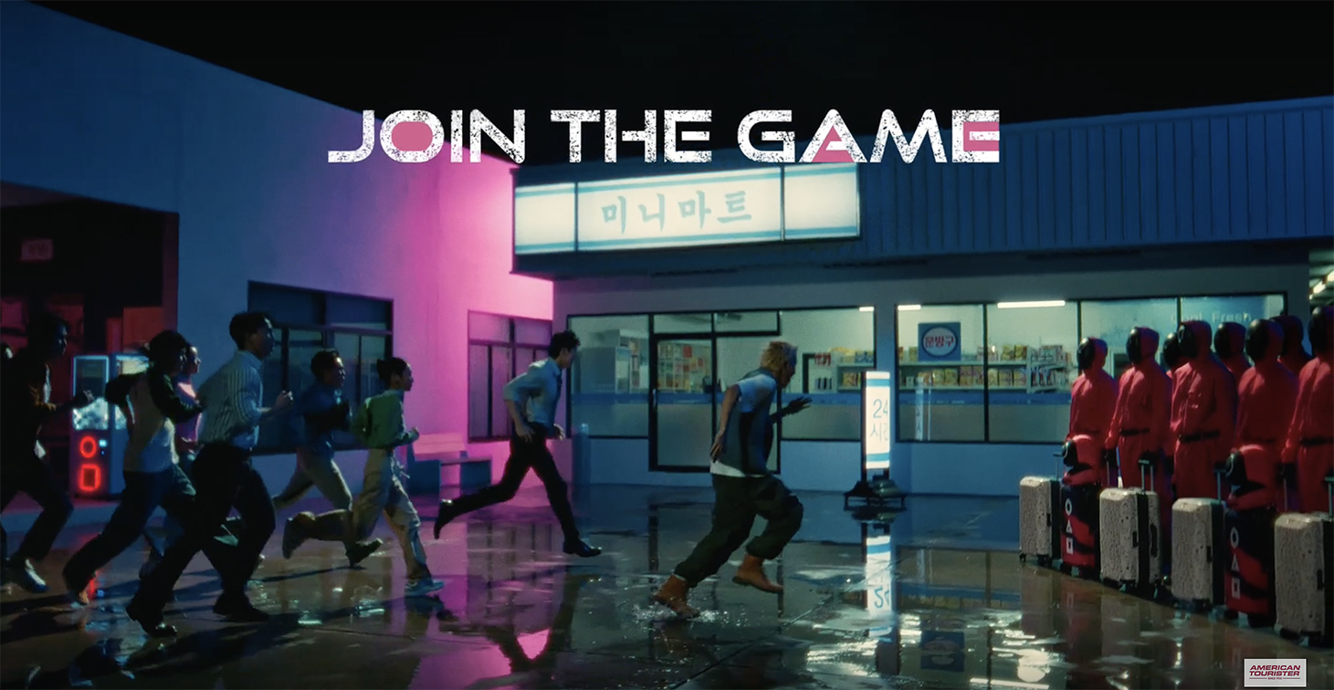American Tourister + Blak Labs invite Squid Game fans to “Join the Game” through new campaign