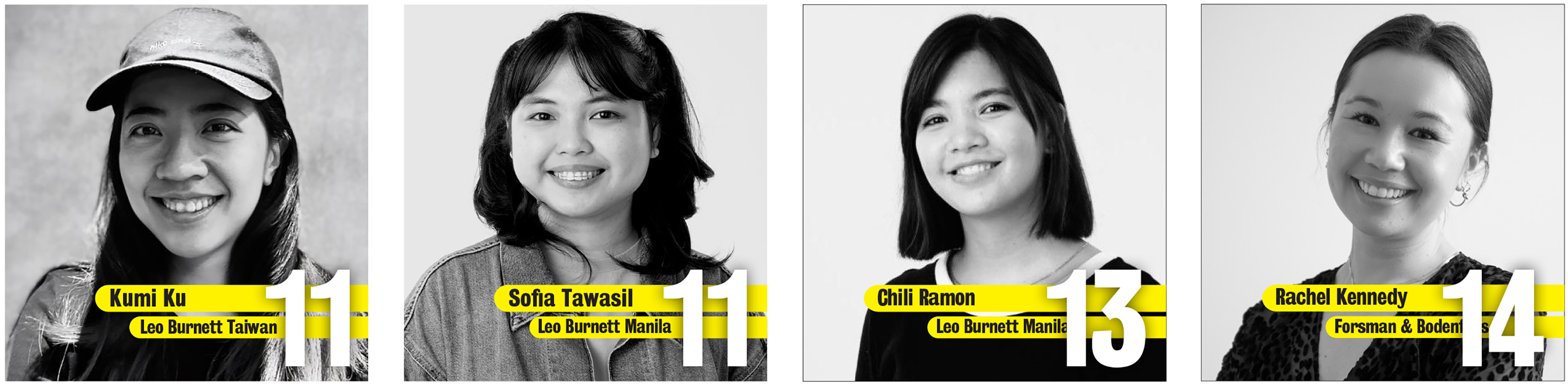 Asia’s Top 40 Most Awarded Women in Advertising – Campaign Brief Asia Creative Rankings
