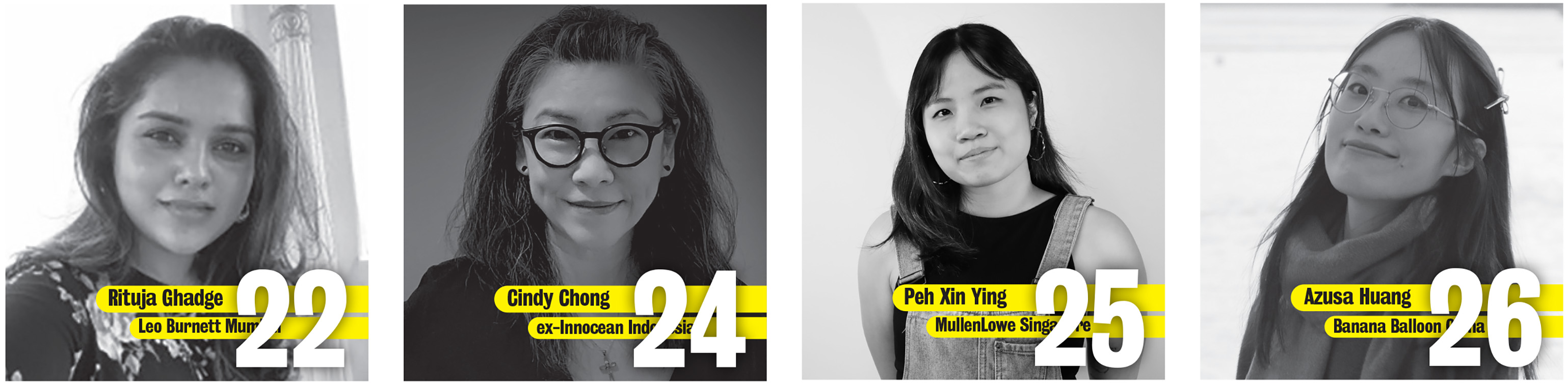 Asia’s Top 40 Most Awarded Women in Advertising – Campaign Brief Asia Creative Rankings