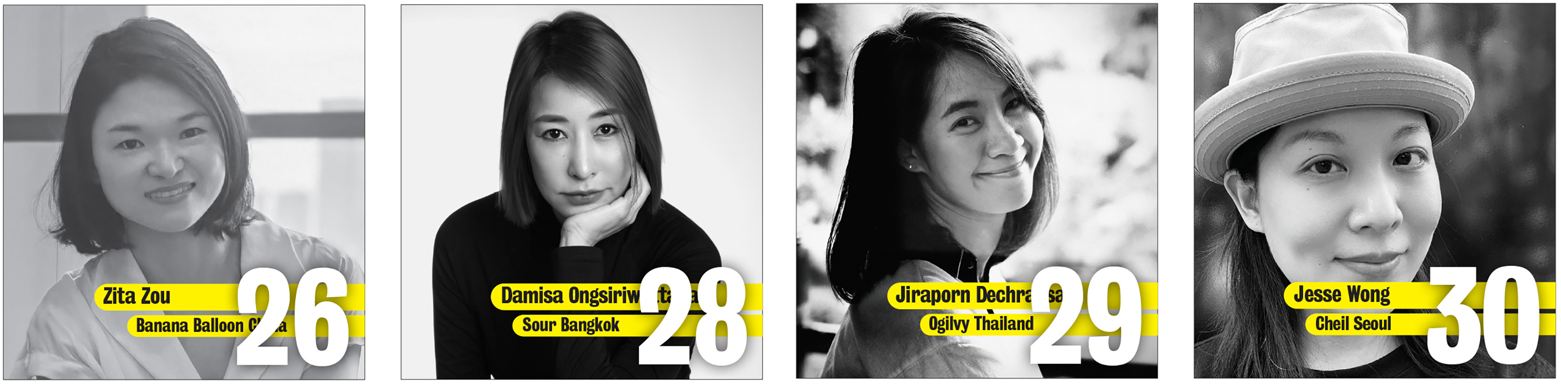 Asia’s Top 40 Most Awarded Women in Advertising – Campaign Brief Asia Creative Rankings