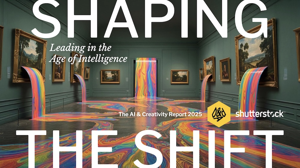D&AD and Shutterstock launch 2025 AI & Creativity Report ‘Shaping the Shift’