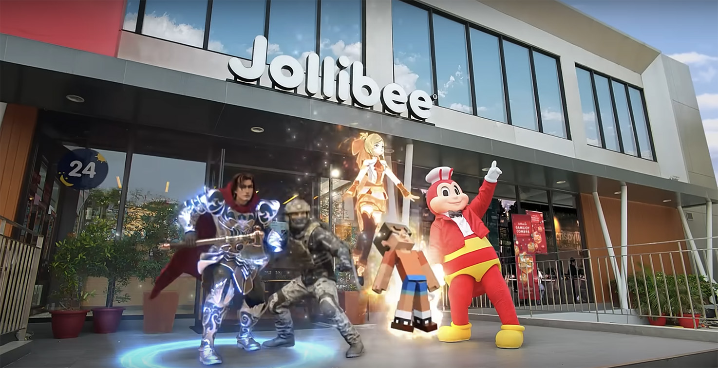 Jollibee teams up with Octopus&Whale to turn fast food into game currency with Gamejoy