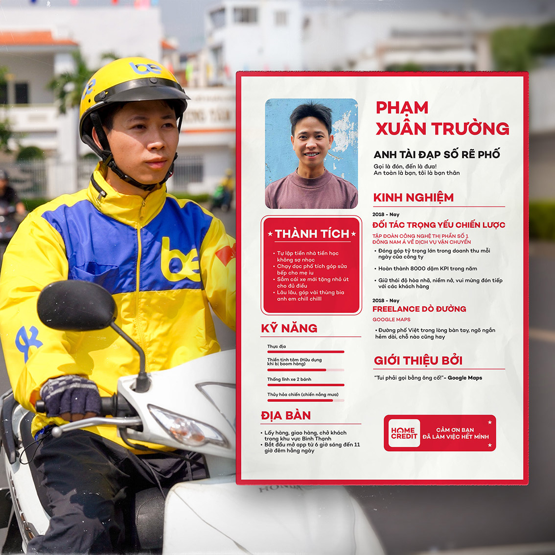 Home Credit Vietnam and The Friday celebrate Labour day with “The Quiet CVs” campaign