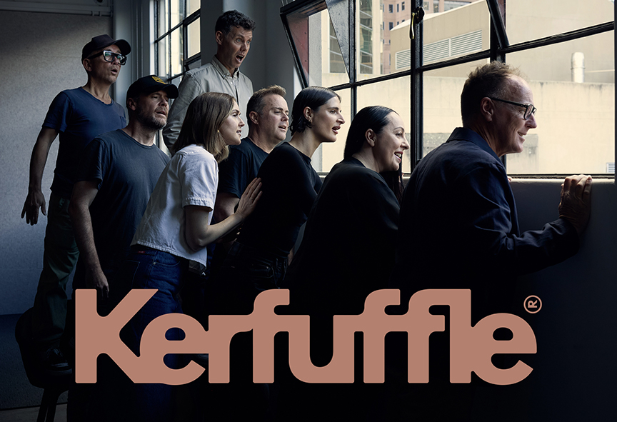 Ex-Monkeys Melbourne Ant Keogh, Paul McMillan and Michael Derepas create Kerfuffle