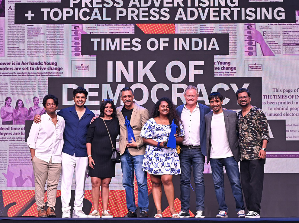 166 Blue and 7 Baby Black Elephants handed out at the Indian Kyoorius Creative Awards: Piyush Pandey receives Master of Creativity award