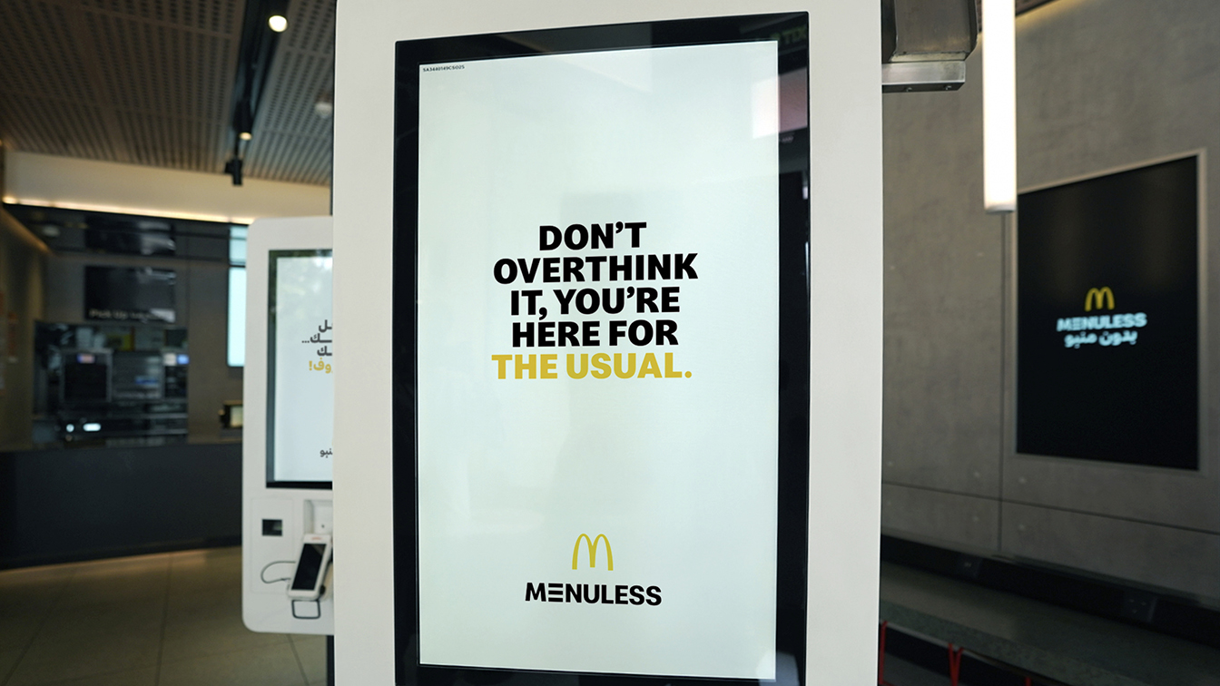 McDonald’s goes menuless across Saudi Arabia
