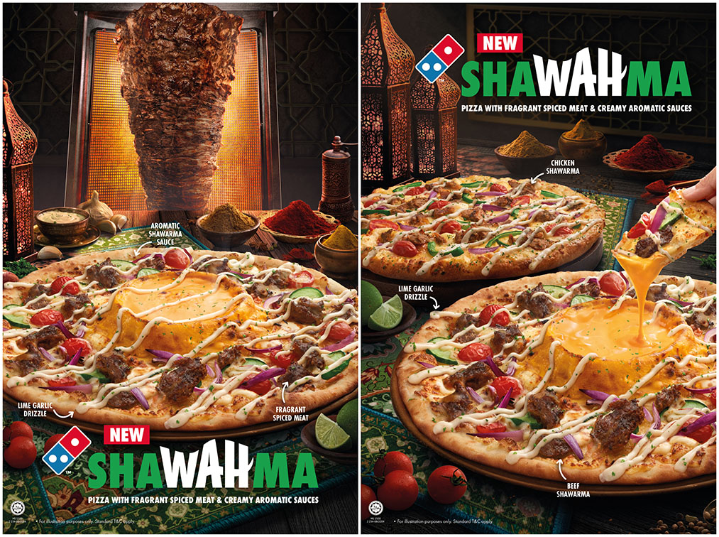 Domino’s and FCB SHOUT Malaysia launch flavour-packed ShaWAHma pizza campaign