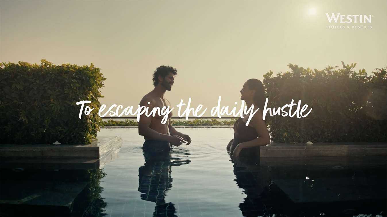 Westin’s “Busy Resting” campaign reimagines what it means to truly switch off
