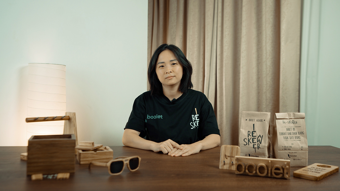 Sustainability start-up Boolet tackles satay skewer waste via Dentsu Indonesia initiative