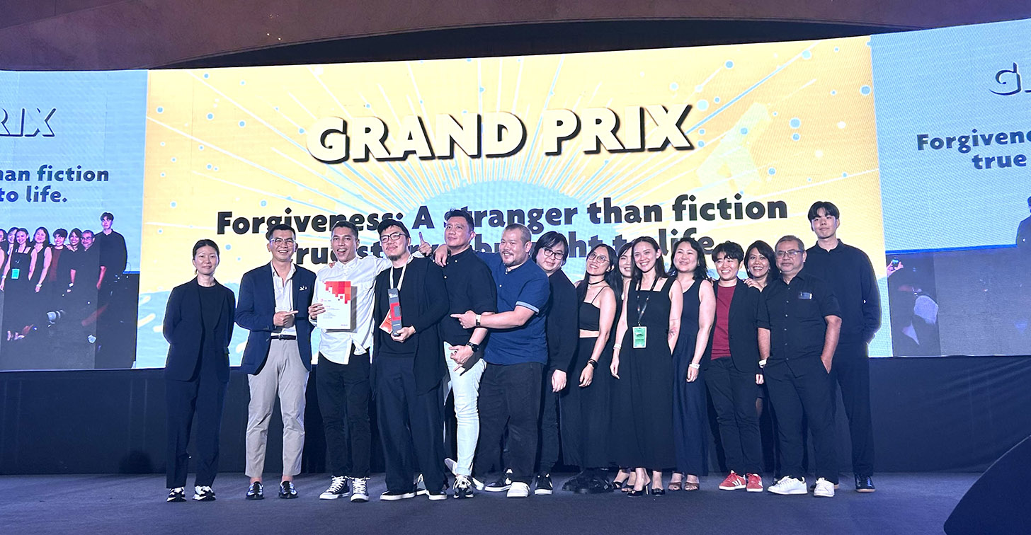 THE SHOUT GROUP/FCB SHOUT wins the Grand Prix at MDA’S D-Awards for RHB Bank’s ‘Forgiveness’