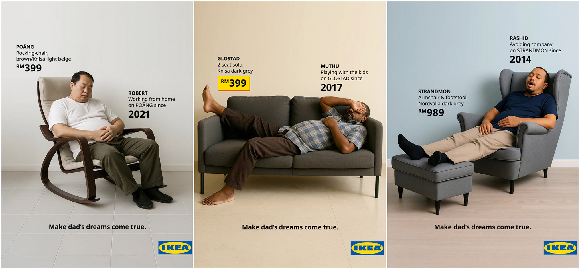 IKEA Malaysia and Fishermen Integrated celebrate dads favourite chair this Father’s Day