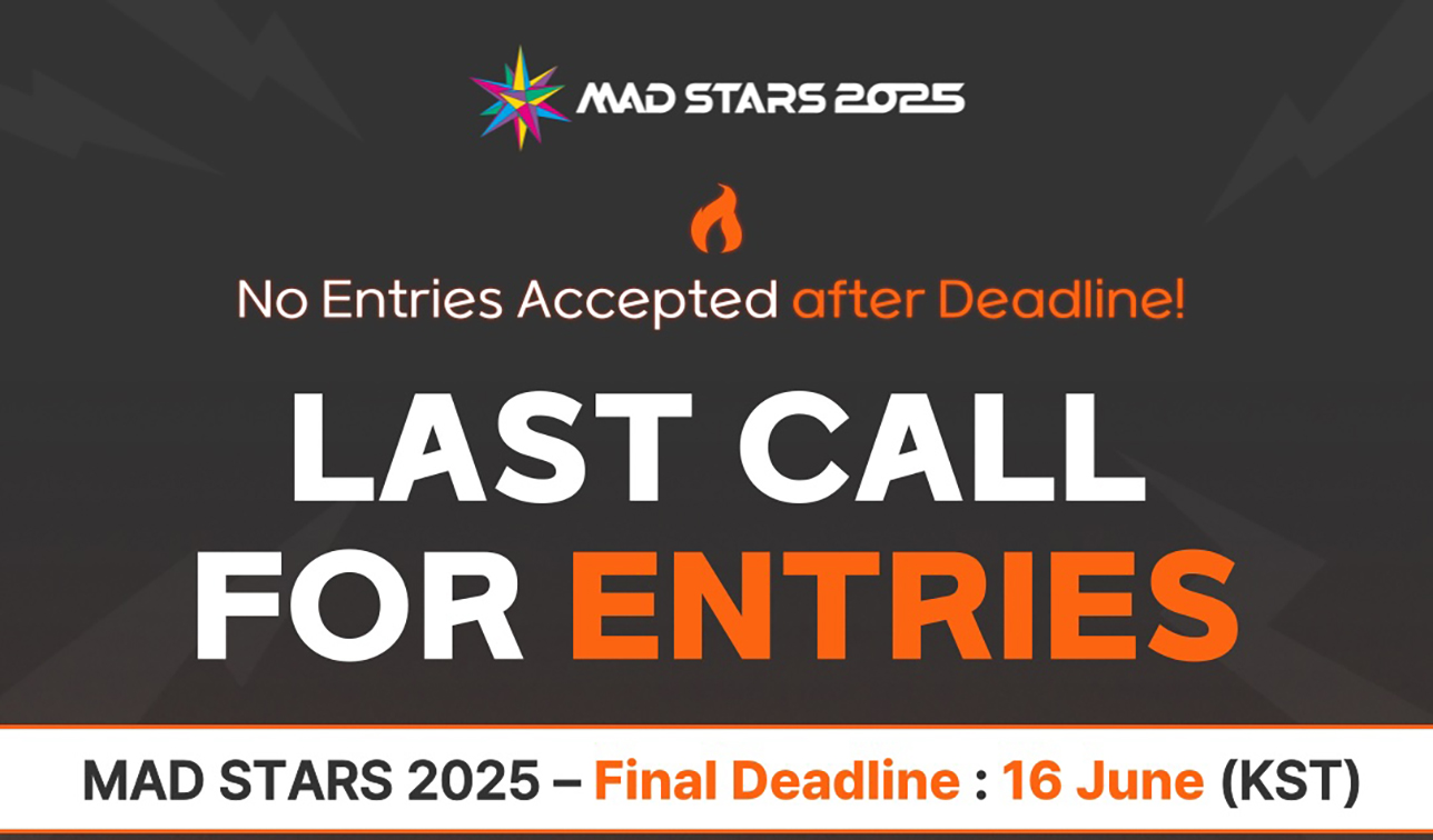 Last chance to enter MAD Stars 2025 awards – Final entry deadline is June 16th