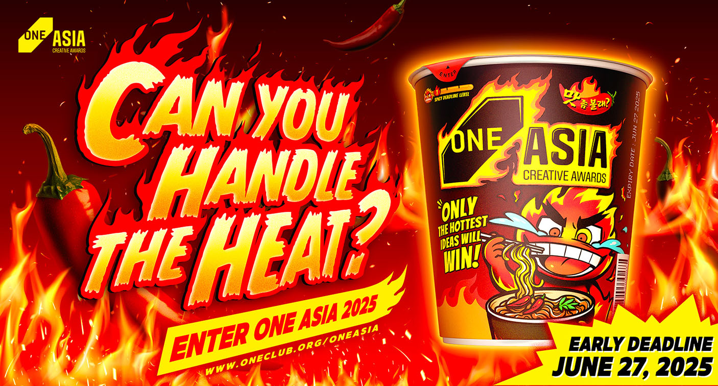 ONE Asia Creative Awards 2025 opens call for entries with fiery “Can You Handle The Heat?” campaign from StudioK110 Seoul